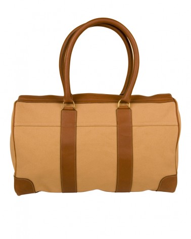 Aneas: Travel bags 48H TOTE BAG - CANVAS & LEATHER