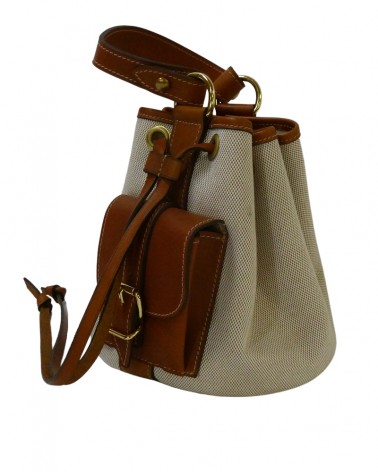 Aneas: For everyday PURSE BAG - CANVAS & LEATHER